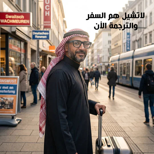 نظارة بكاميرة وسماعة ومترجم ذكى مع مساعد شخصي بالذكاء الاصطناعي