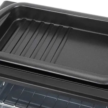 محطة إفطار ذكية 3 في 1 – فرن ميكروويف، مقلاة، وماكينة قهوة | حل مطبخ متكامل ☕🍳🔥